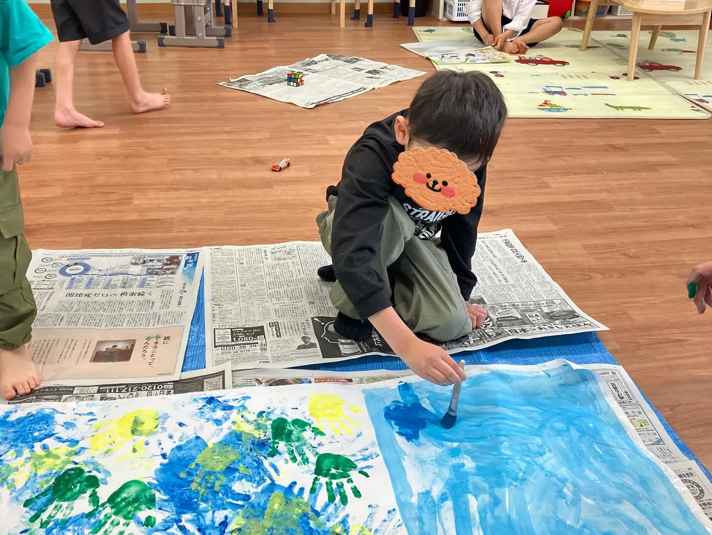 （制作活動）こいのぼりを作りました！