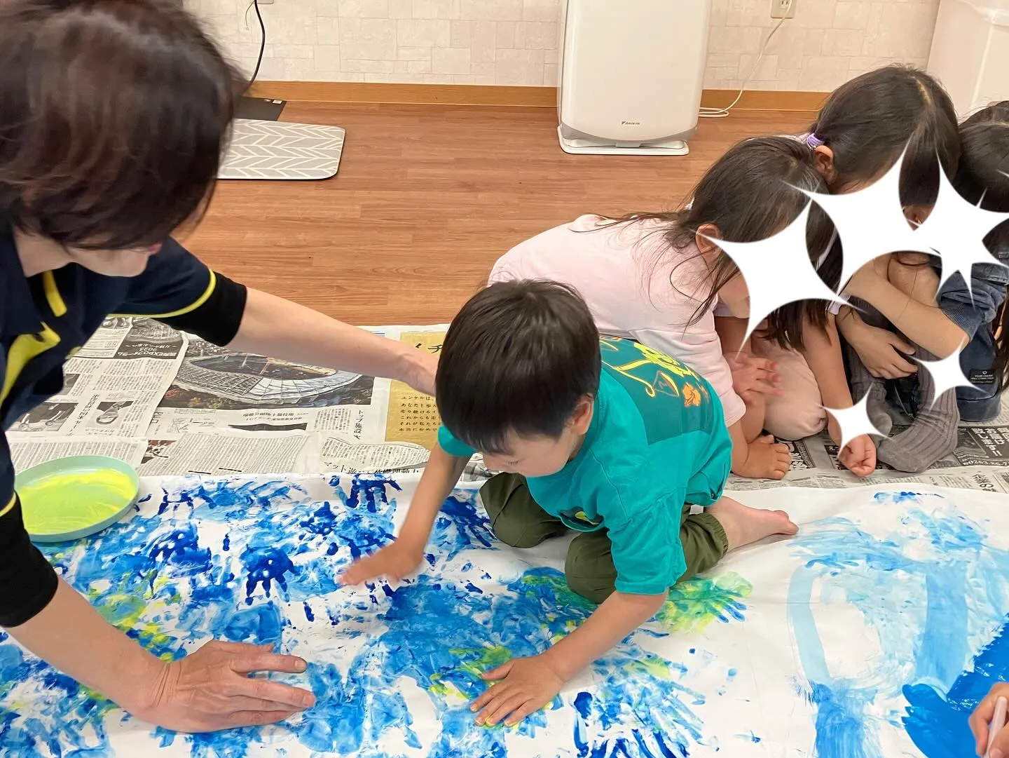 （制作活動）こいのぼりを作りました！