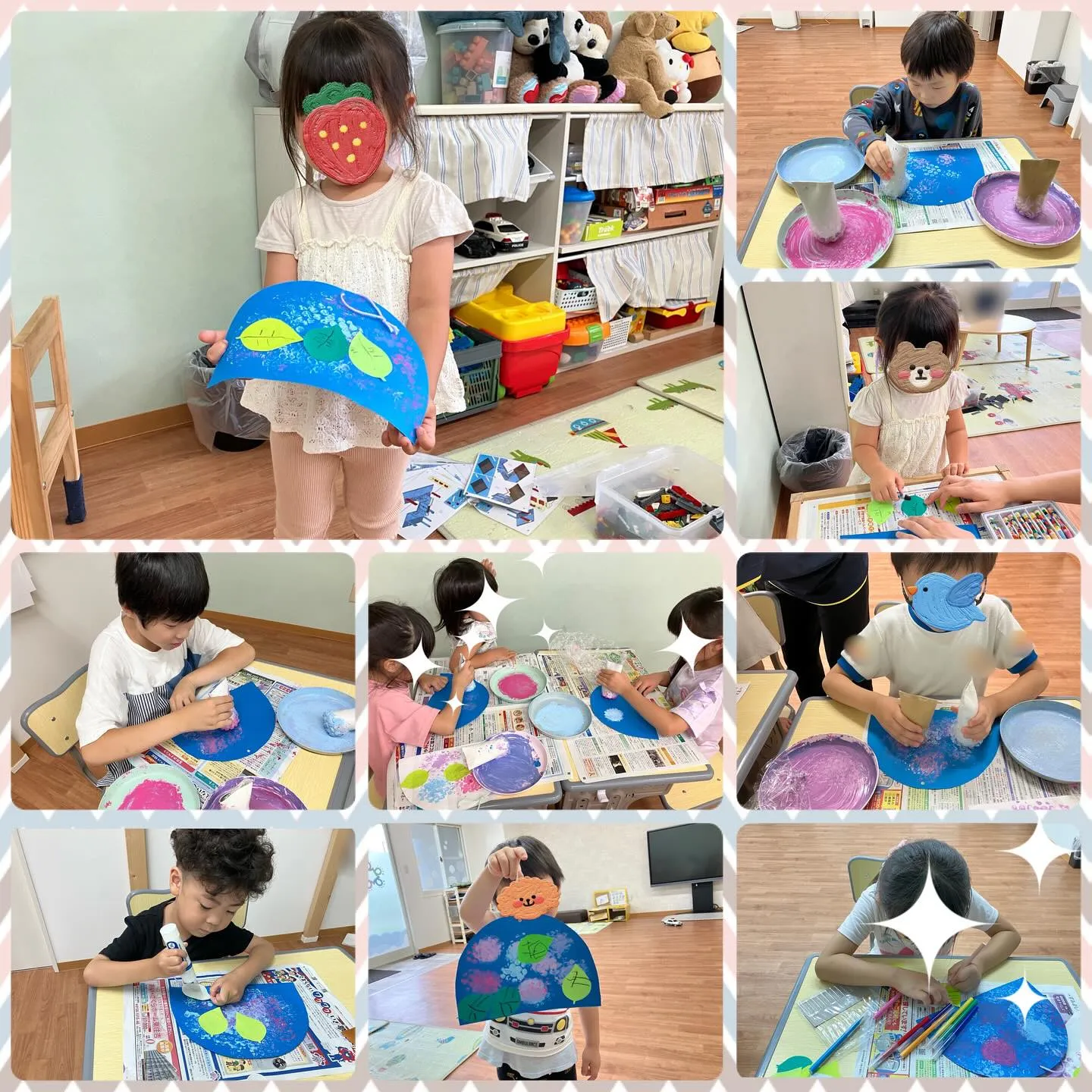 (集団活動)制作をしました！