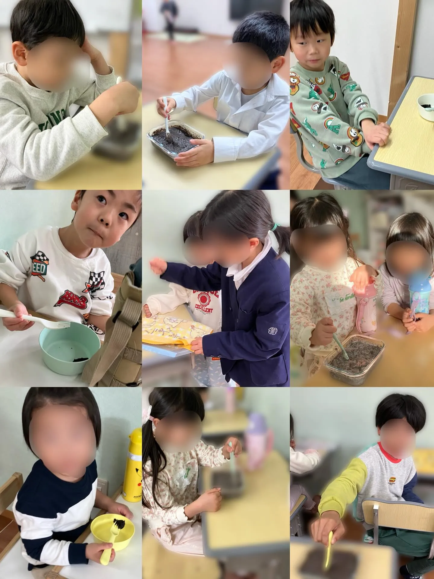 オレオケーキ作り