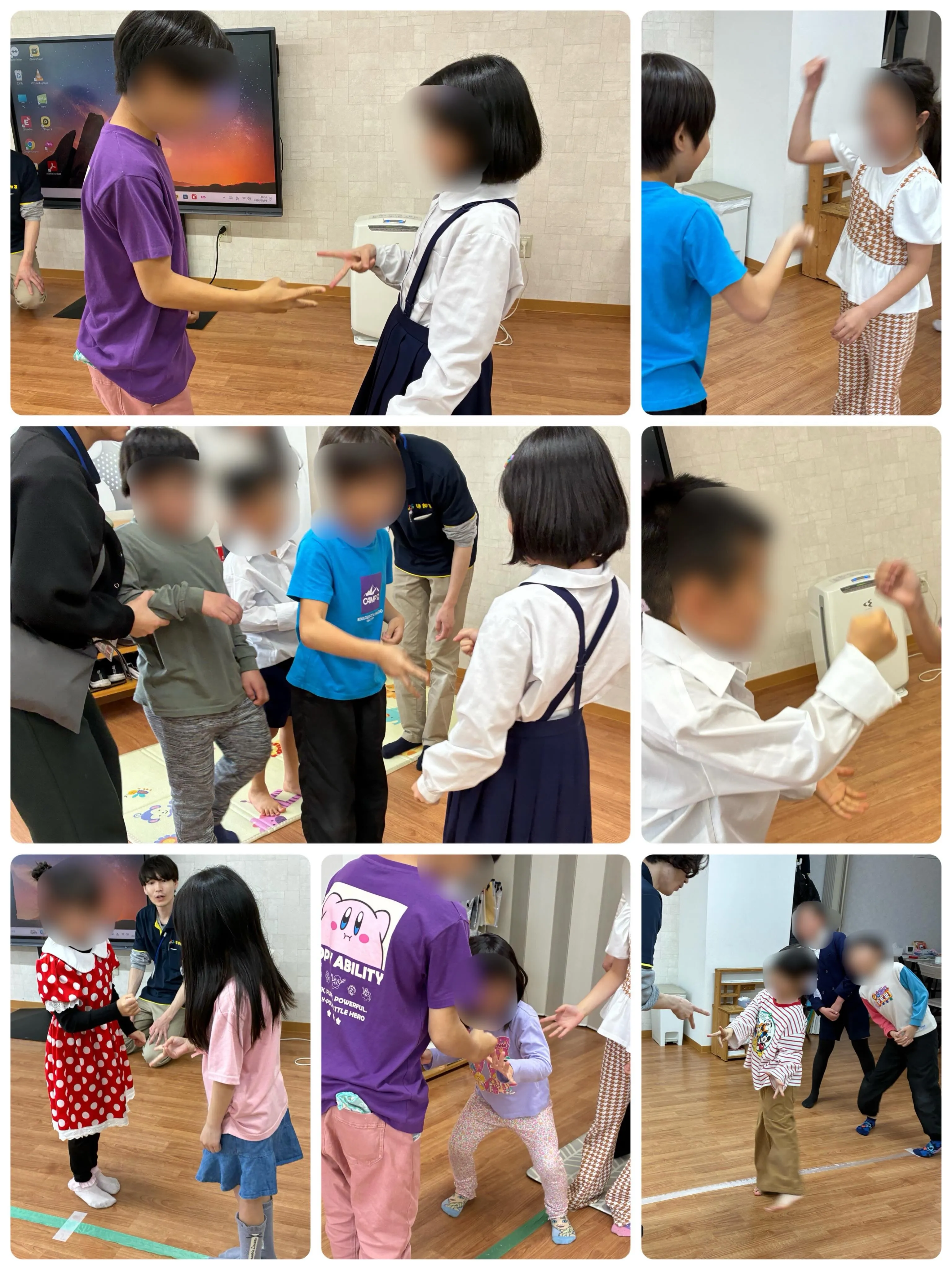 最近子供達に人気の集団活動「じゃんけんドンジャン」💫