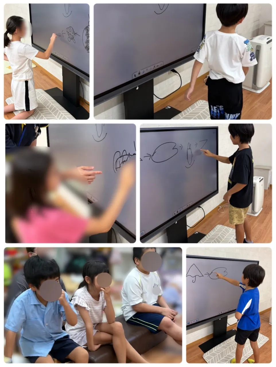 8月の集団活動の様子です♪