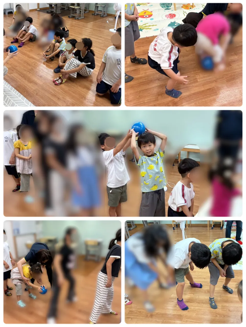 8月の集団活動の様子です♪
